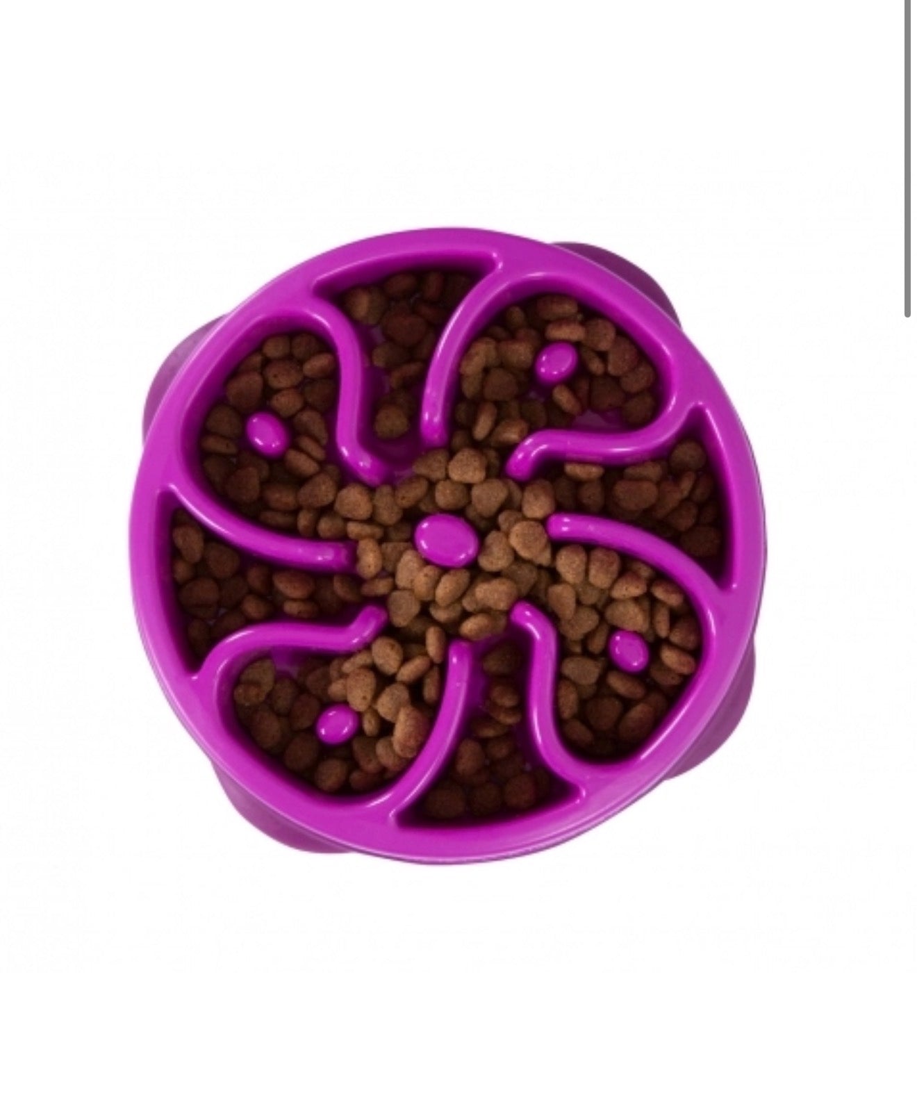 Comedouro Lento Fun Feeder - Outward Hound - Roxo - Tam P