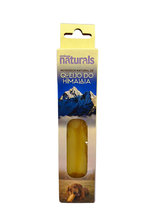 Chhurpi Mordedor Natural para Cães - Queijo de Yak do Himalaia 1 unidade de 70g Tam M