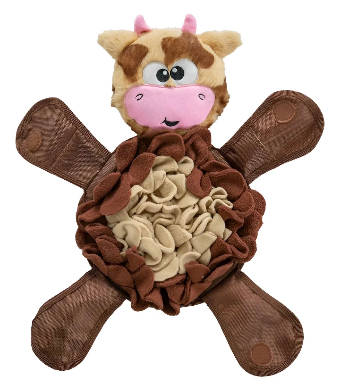 Brinquedo de fuçar para Enriquecimento Ambiental - Snuffle Palz - Outward Hound - Cow