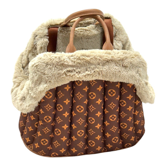 Bolsa de Passeio Modelo Nova York - Tam M - Acompanha Manta Térmica na cor Vanilla
