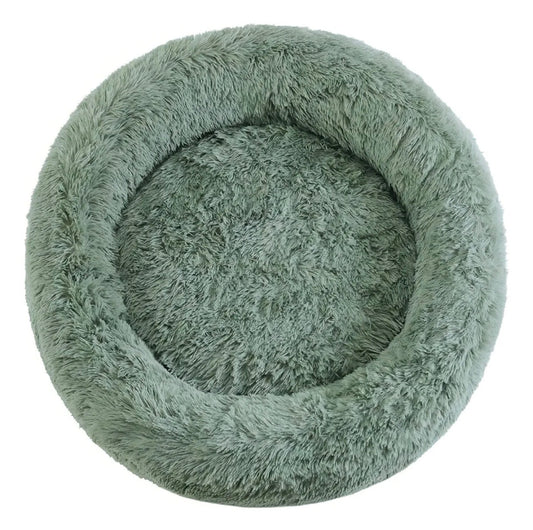 Cama Donut Felpuda - Outward Hound - Tam M - Verde Sage