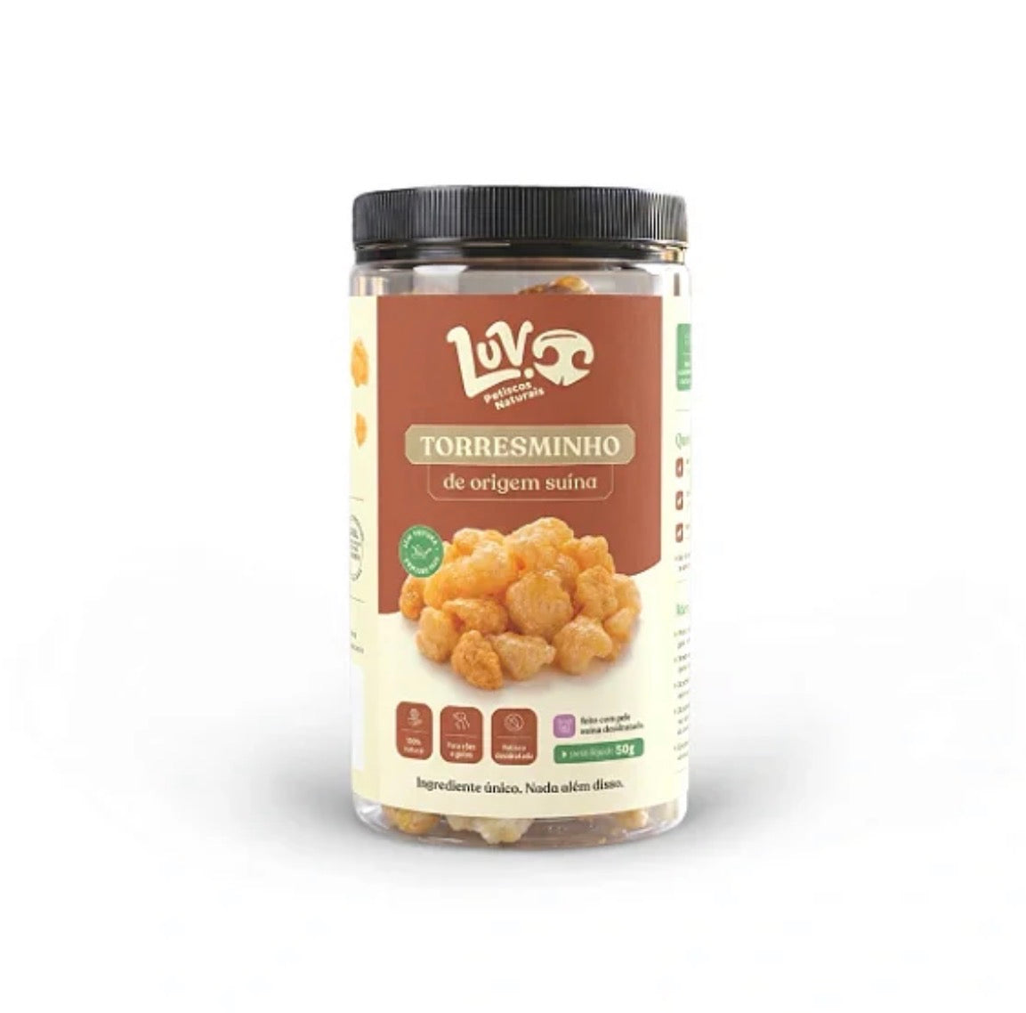 Petisco Torresminho 50g - Luv