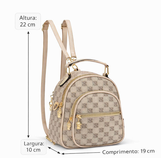 Mochila Bear Creme Tam P