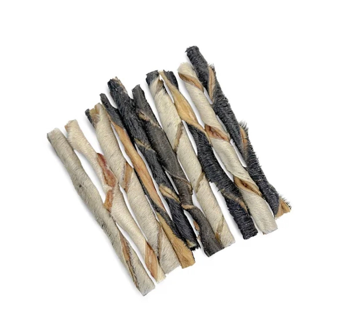 Mordedor Natural Stickos De Pele Bovina - 10UN - LUV