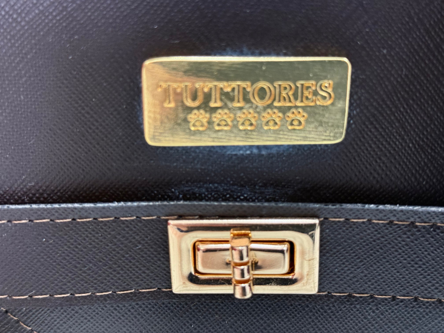 Bolsa Tuttores Elegance - Marrom - Redonda - Tam M