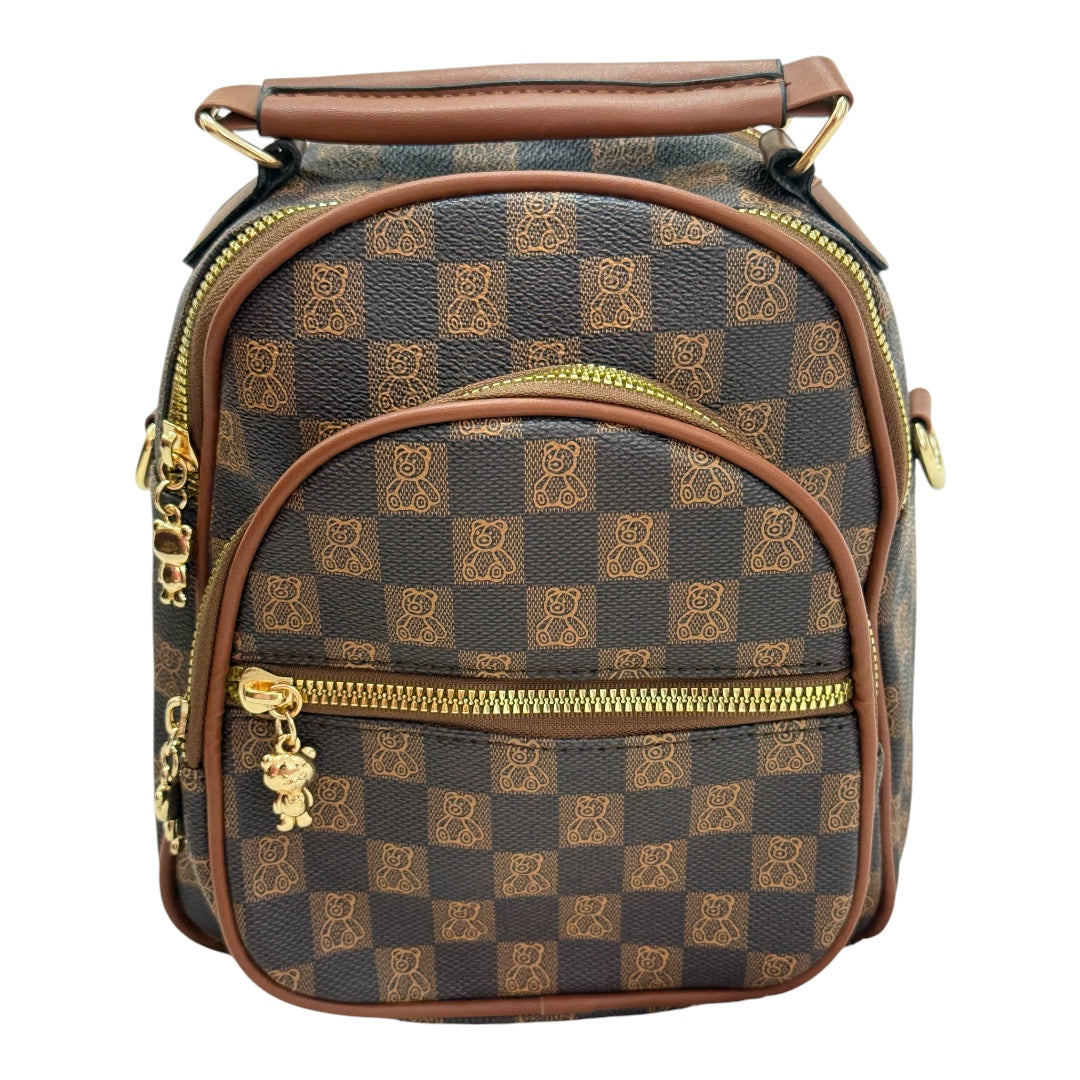 Mochila Bear Marrom  Tam P