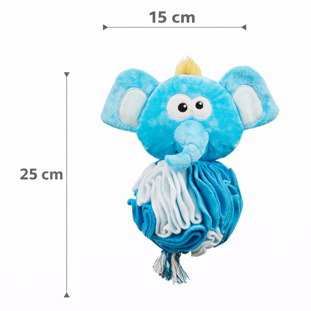Brinquedo de fuçar para Enriquecimento Ambiental - Stuff’n Snuffle – Outward Hound - Elefante