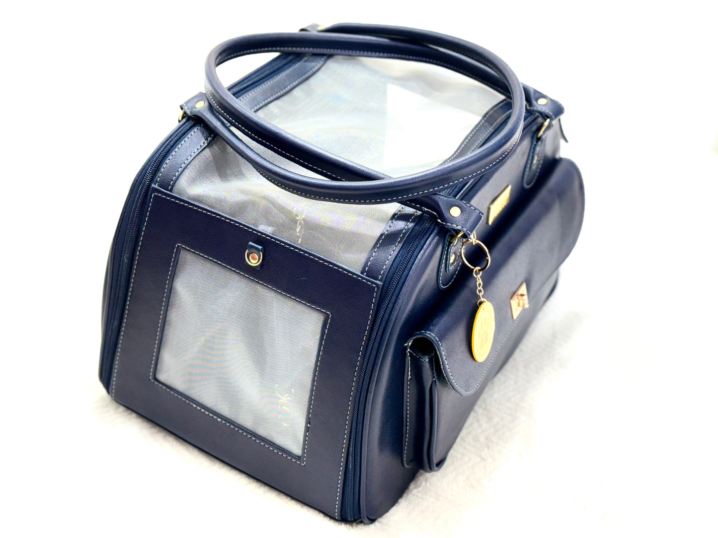 Bolsa Tuttores Elegance - Azul - Tamanho M - Redonda- Tam M