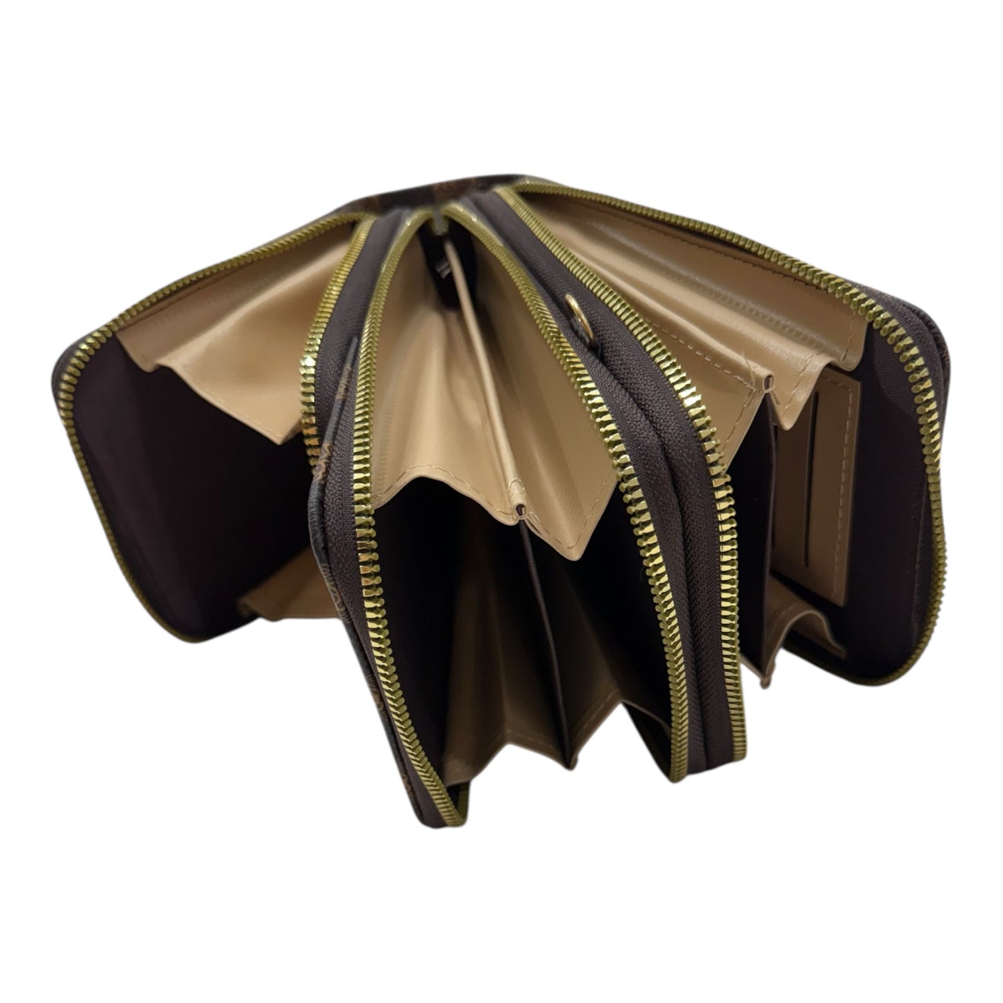Mini Bolsa Multiuso e Porta Celular com Alça Transversal - Coleção Bear - Cor Marrom