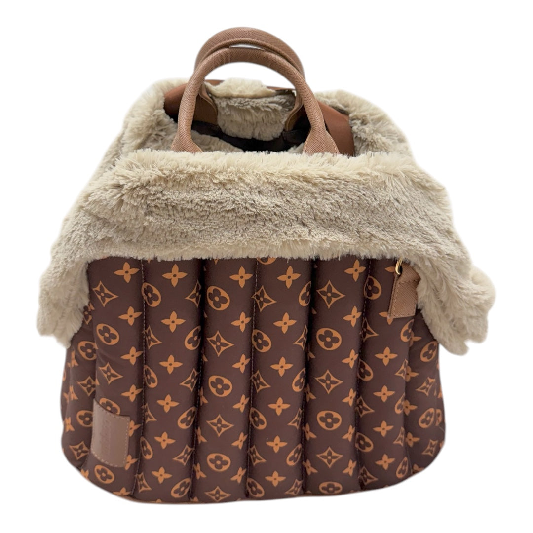 Bolsa de Passeio Modelo Nova York - Tam M - Acompanha Manta Térmica na cor Vanilla