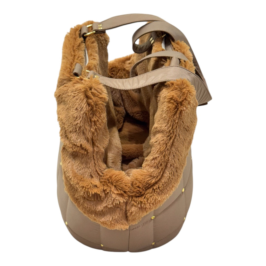 Bolsa de Passeio Modelo Venêto – Cor Caramelo – Tam P – Acompanha Manta Térmica Cor Caramelo