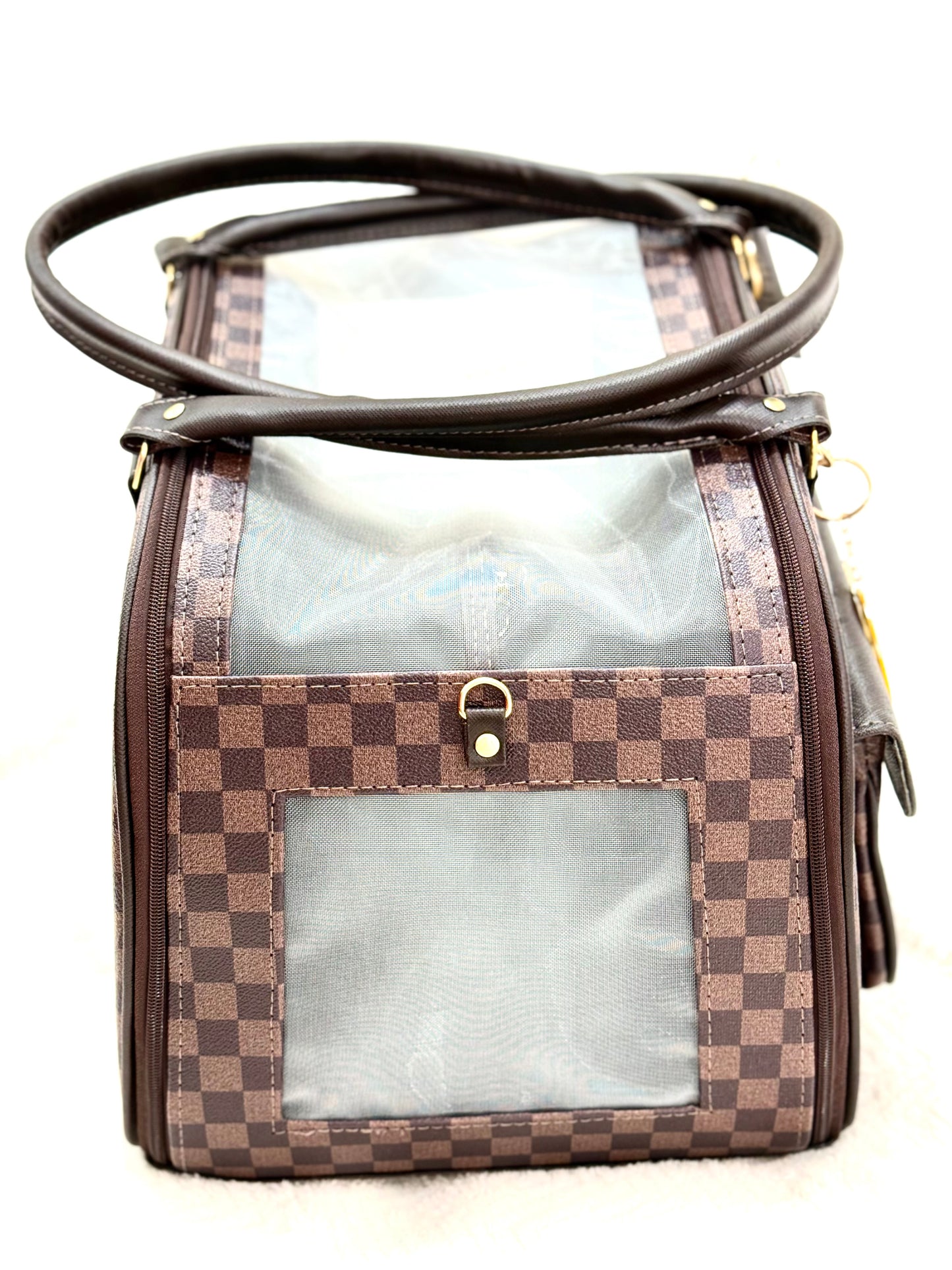 Bolsa Tuttores Signature - Marrom - Redonda - Tam M