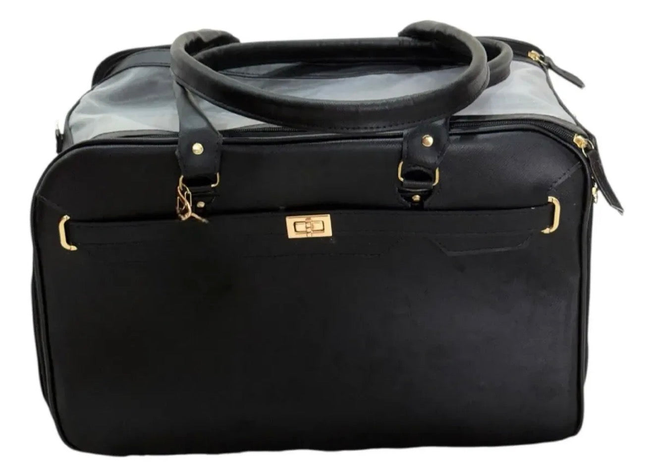 Bolsa - Preta - Quadrada - Tam M