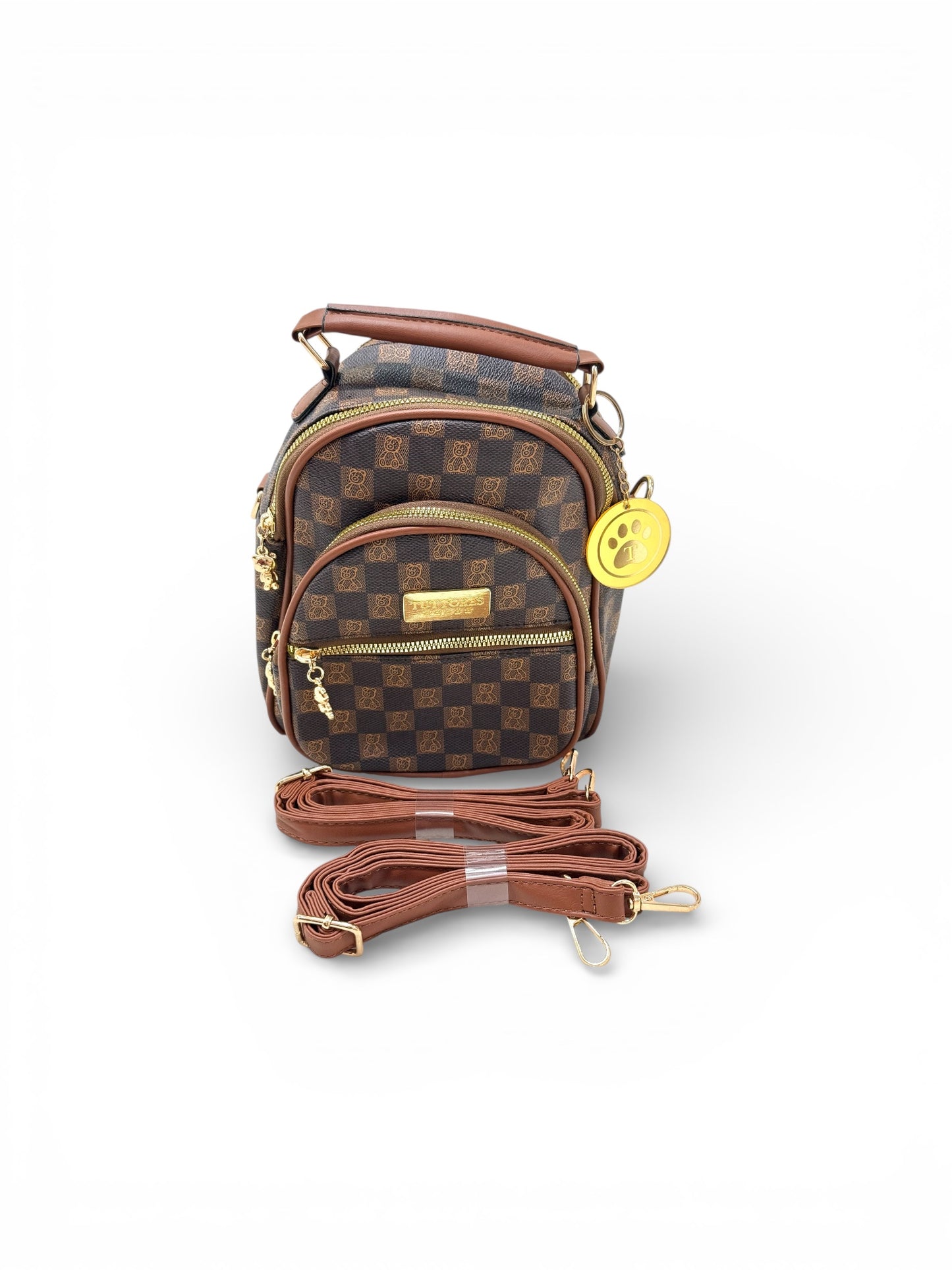 Mochila Bear Marrom  Tam P