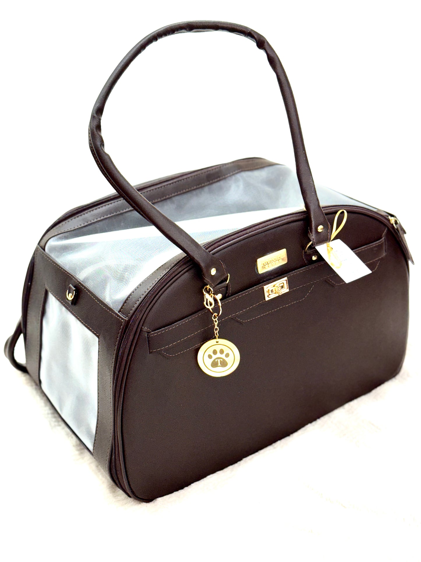 Bolsa Tuttores Elegance - Marrom - Redonda - Tam M