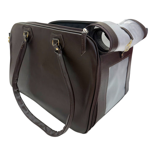 Bolsa - Marrom - Quadrada - Tam M