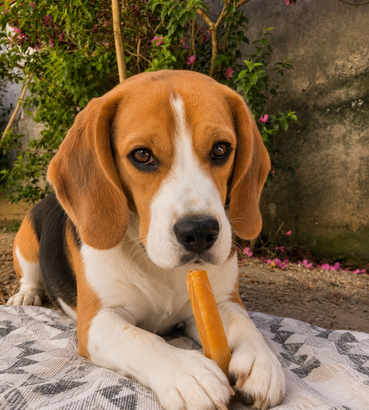 Chhurpi Mordedor Natural para Cães - Queijo de Yak do Himalaia 1 unidade de 100g Tam G