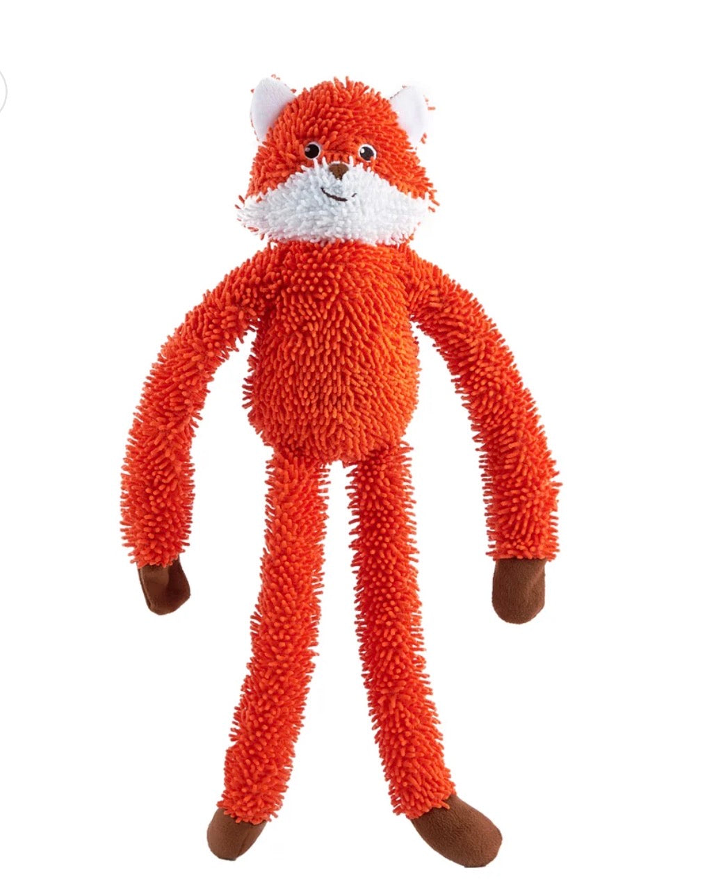 Brinquedo Interativo RAPOSA com Corda Tough - FOFOS