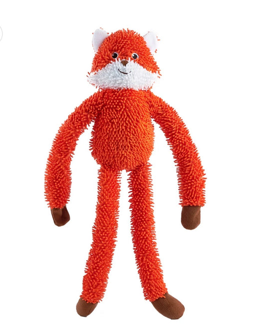 Brinquedo Interativo RAPOSA com Corda Tough - FOFOS