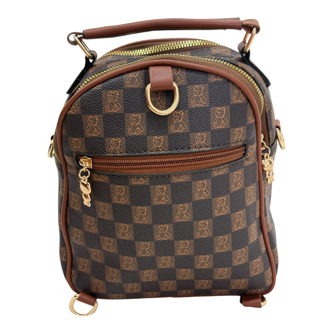 Mochila Bear Marrom  Tam P