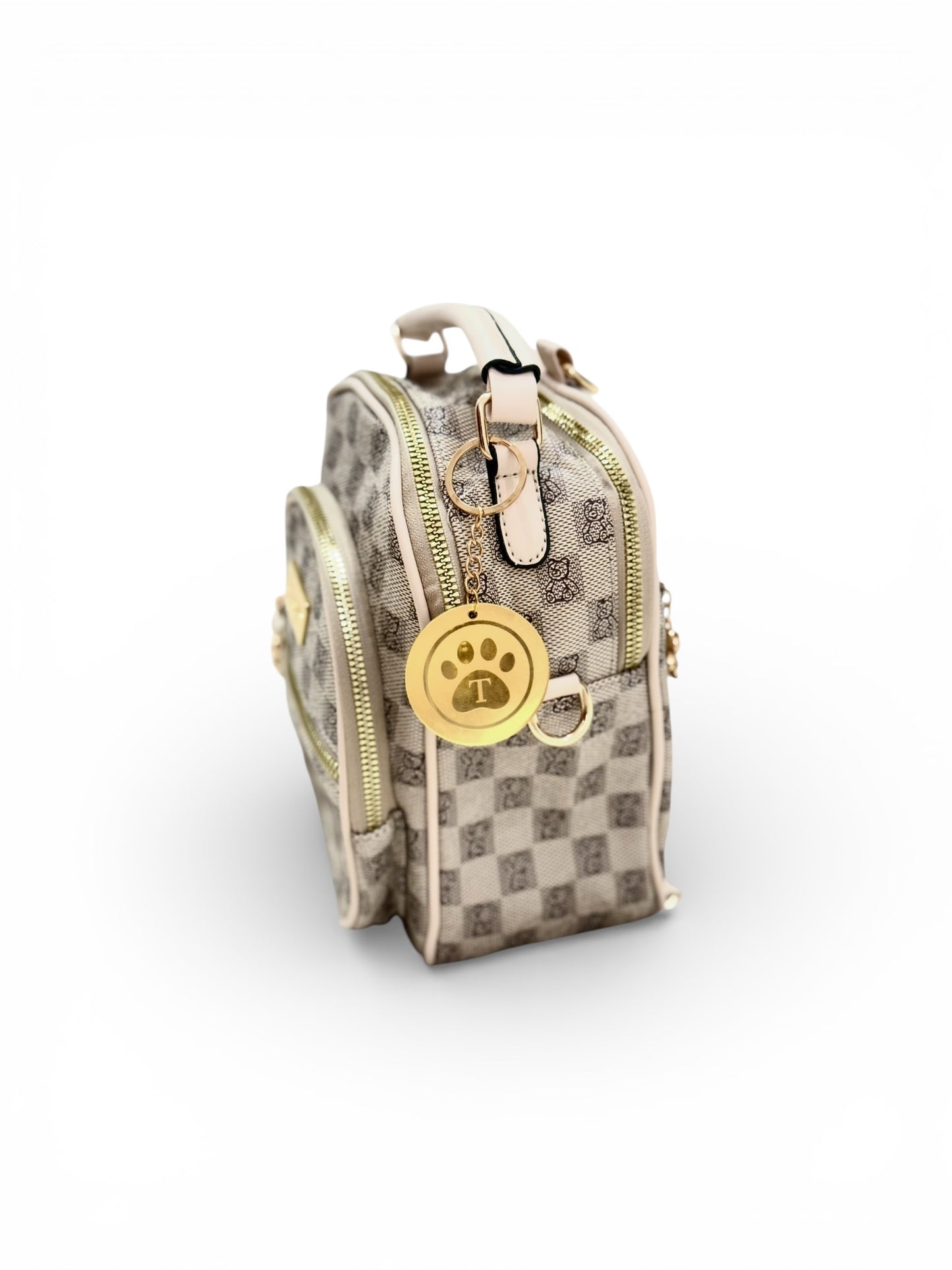 Mochila Bear Creme  Tam P