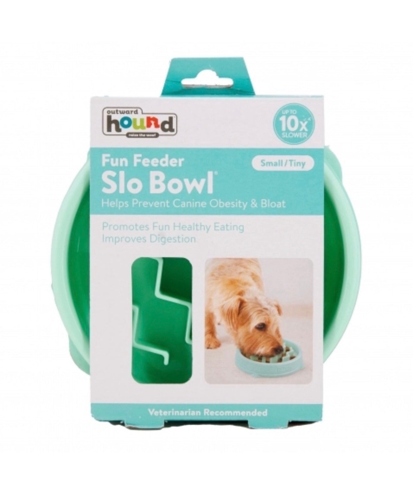 Comedouro Lento Slow Feeder Fun Feeder – Outward Hound - Tam XS