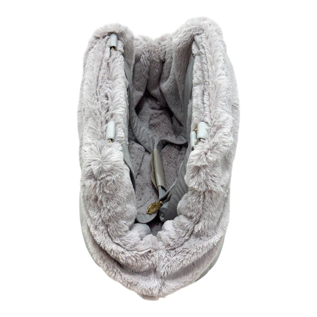 Bolsa de Passeio Modelo Venêto – Cor Prata – Tam M – Acompanha Manta Térmica Cor Prata