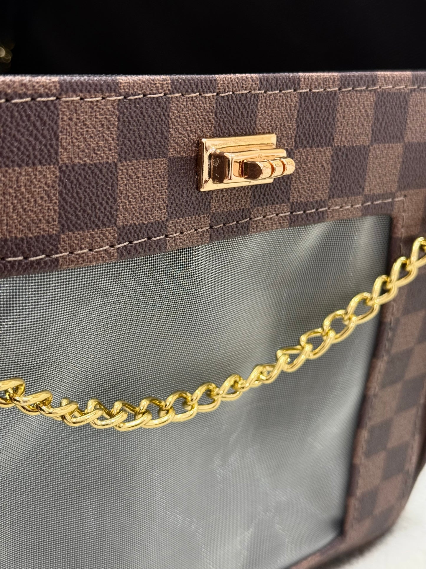 Bolsa Tuttores Signature - Marrom - Redonda - Tam M