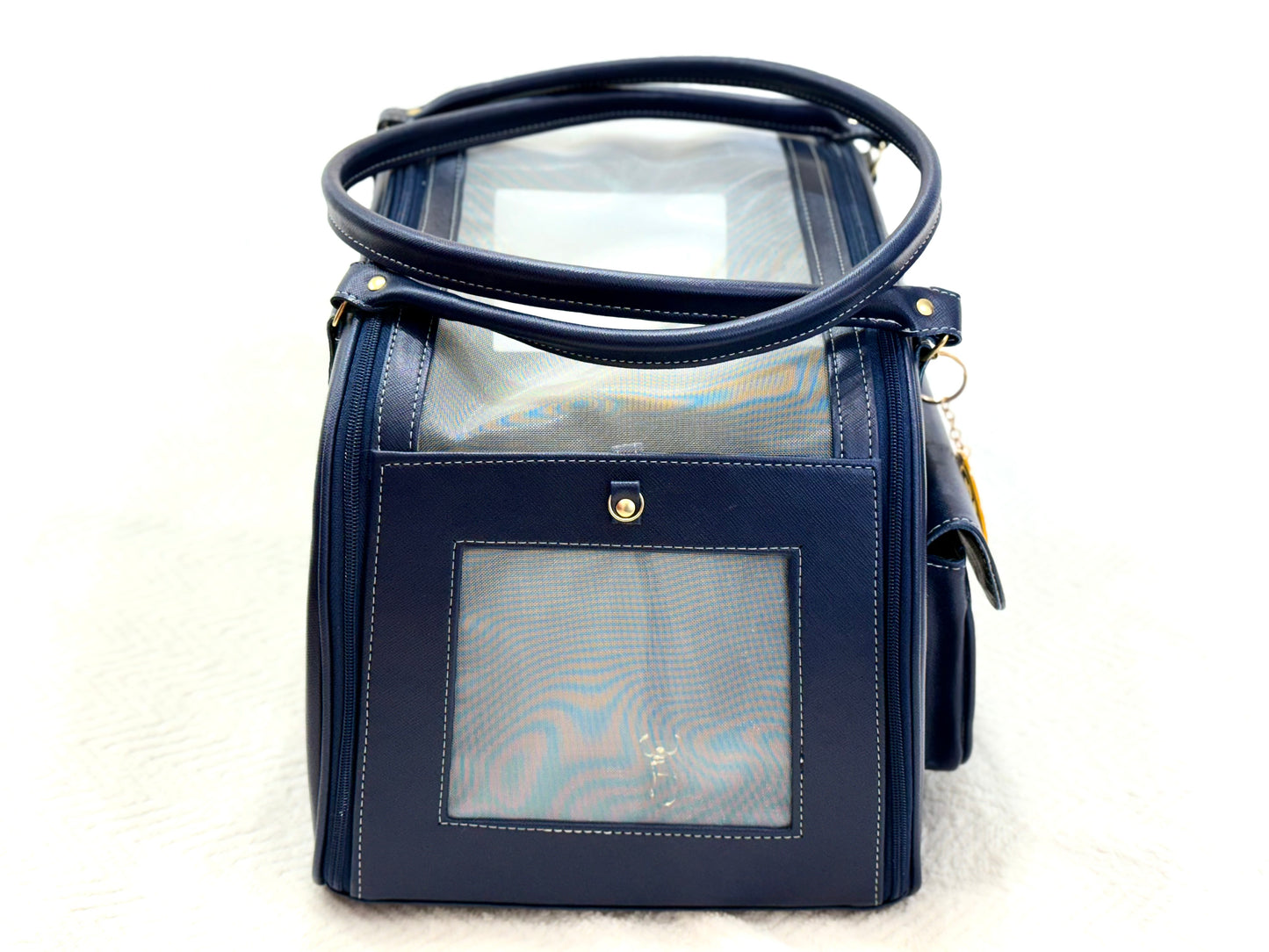 Bolsa Tuttores Elegance - Azul - Tamanho M - Redonda- Tam M