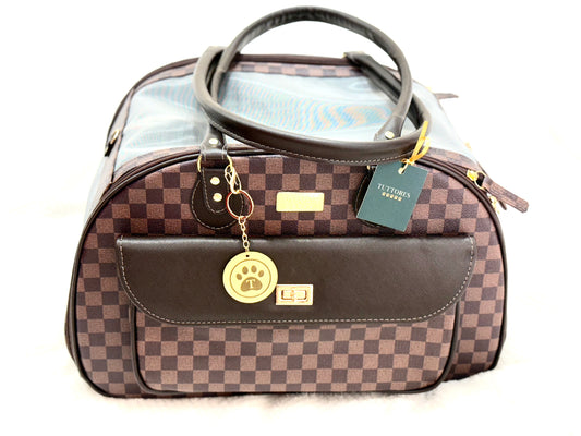 Bolsa Tuttores Signature - Marrom - Redonda - Tam M