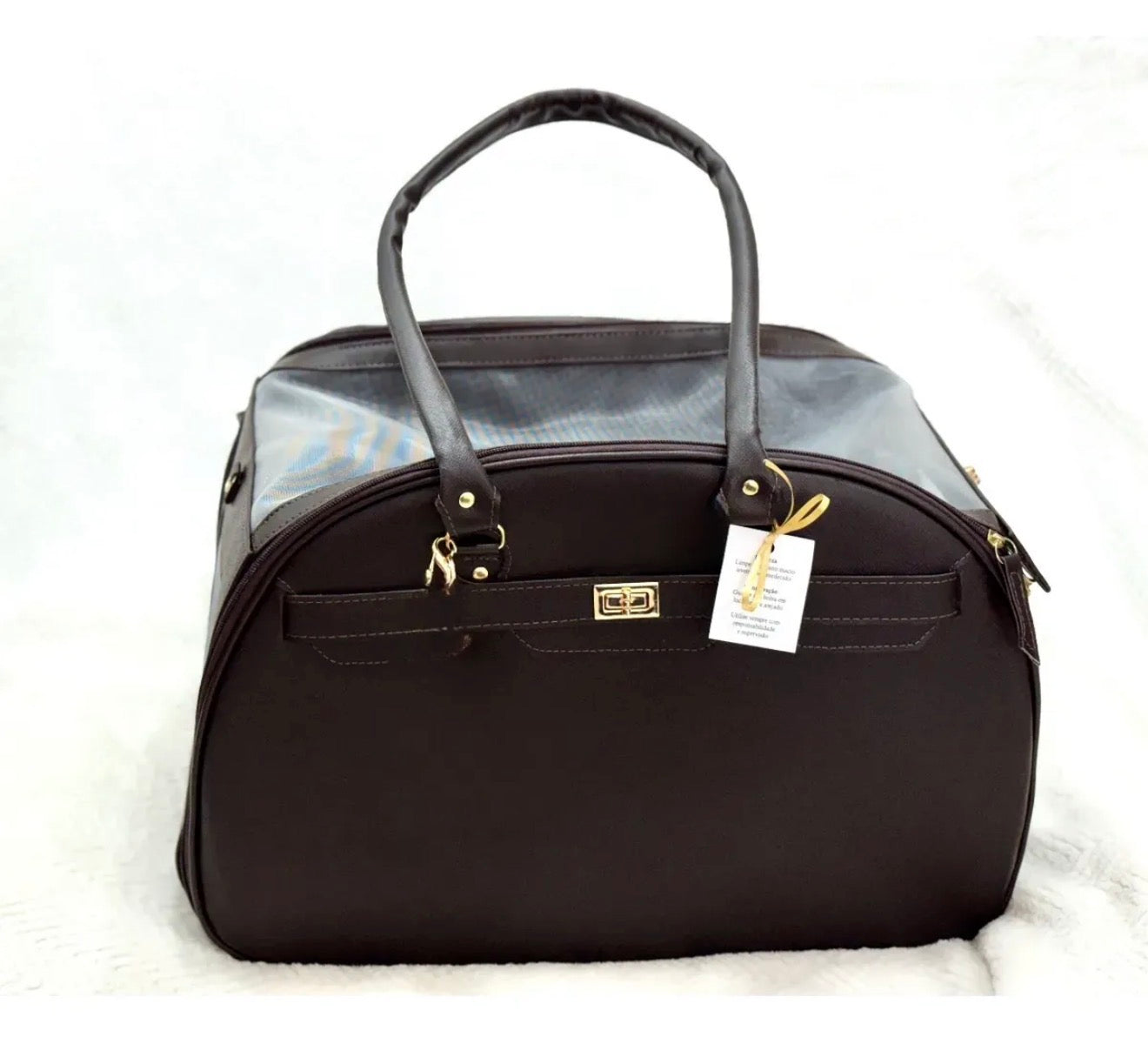 Bolsa - Marrom - Redonda - Tam M