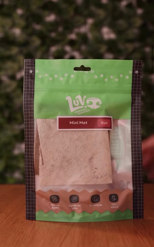 Mordedor Natural Mini Mat 2 Un - Luv
