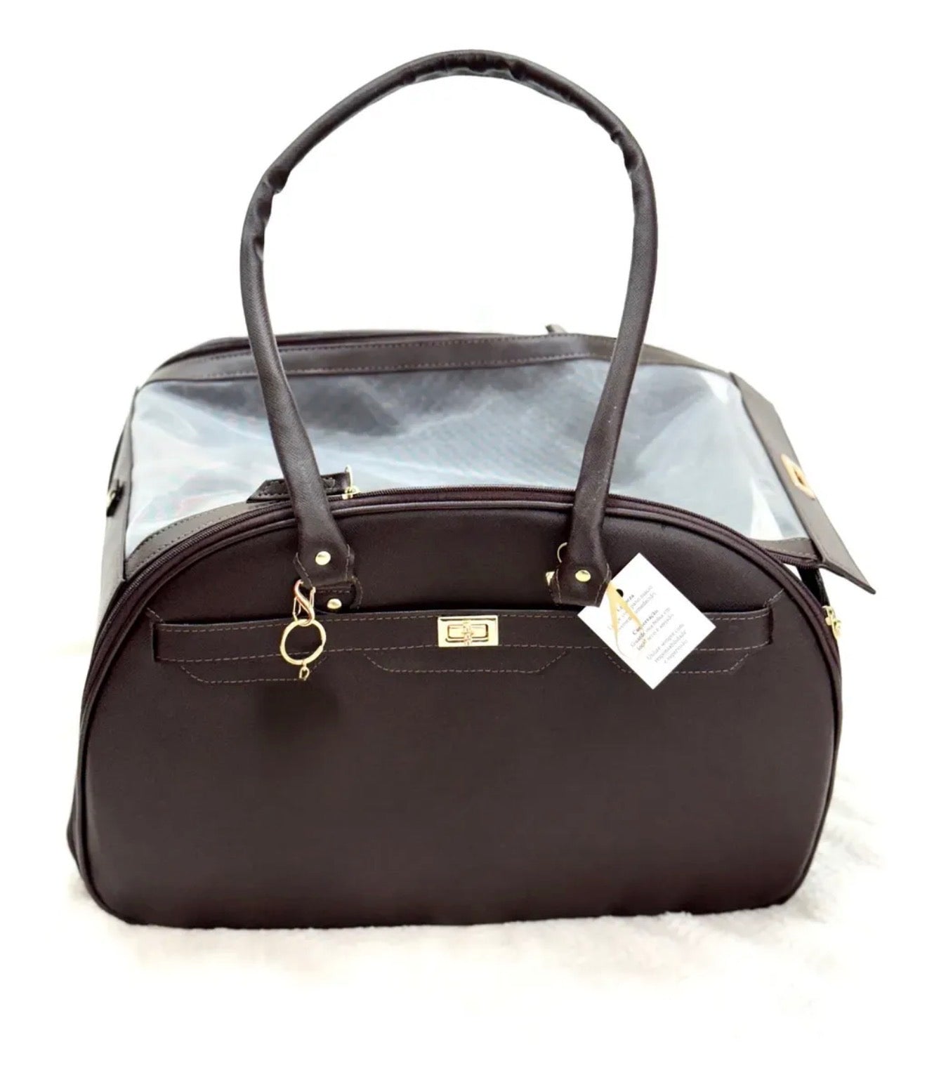 Bolsa - Marrom - Redonda - Tam M