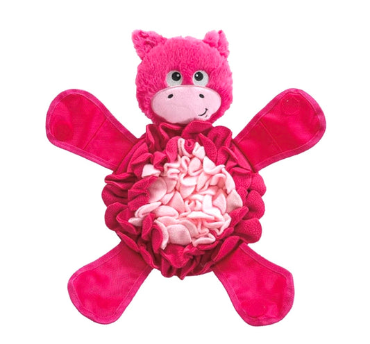Brinquedo de Fuçar para Enriquecimento Ambiental - Snuffle Palz - Outward Hound- Pig