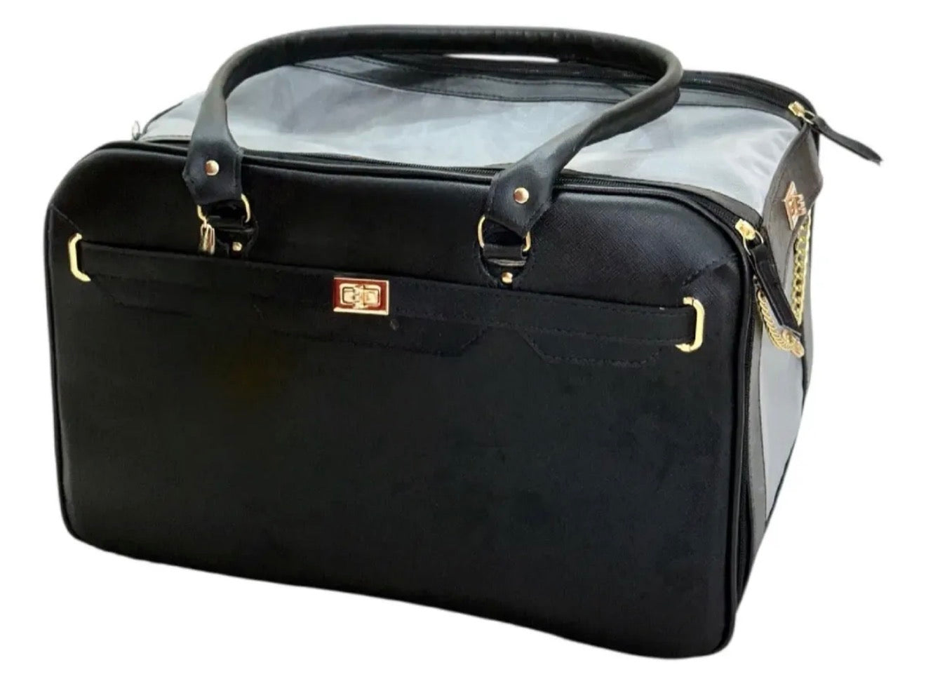Bolsa - Preta - Quadrada - Tam M