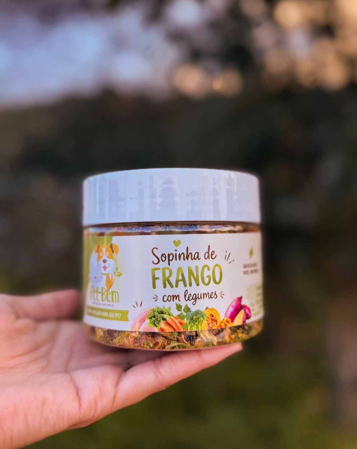 Sopinha Frango com Legumes Desidratado - Cães e Gatos