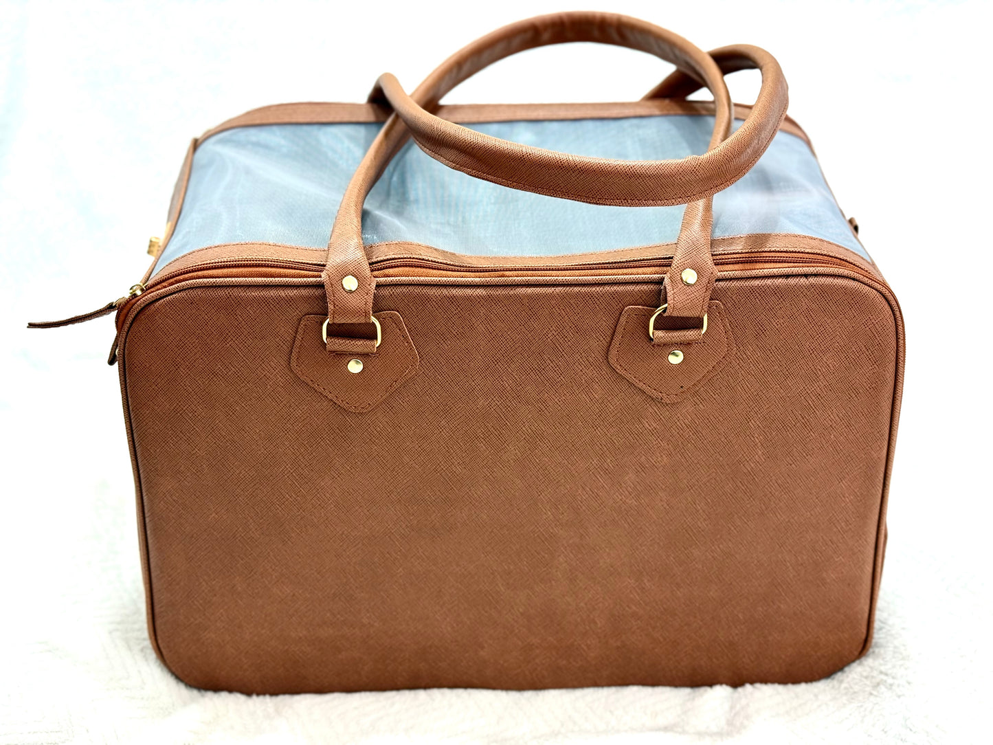 Bolsa Tuttores Elegance – Caramelo - Quadrada - Tam M