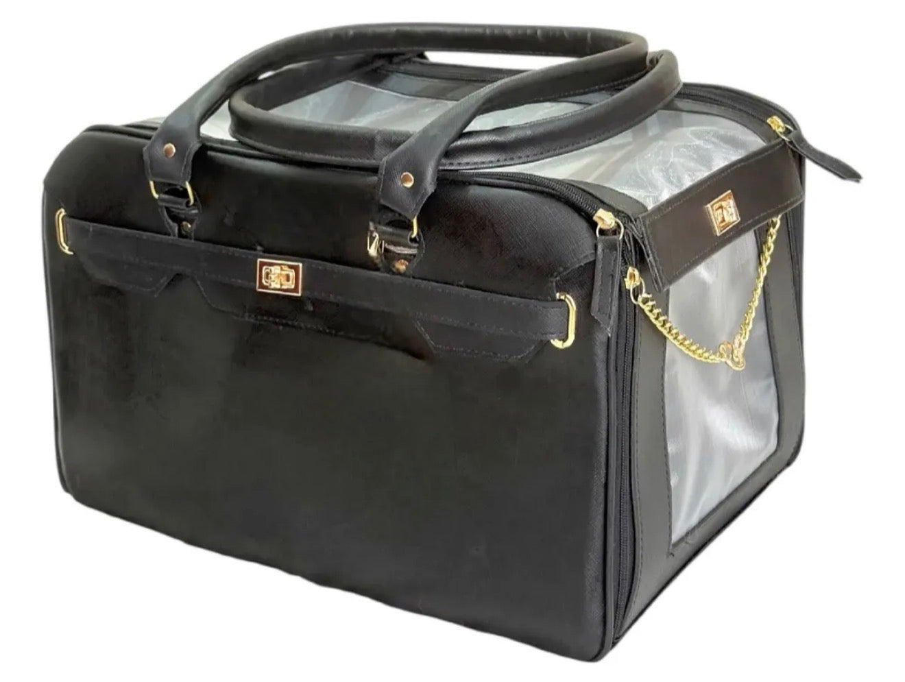 Bolsa - Preta - Quadrada - Tam M