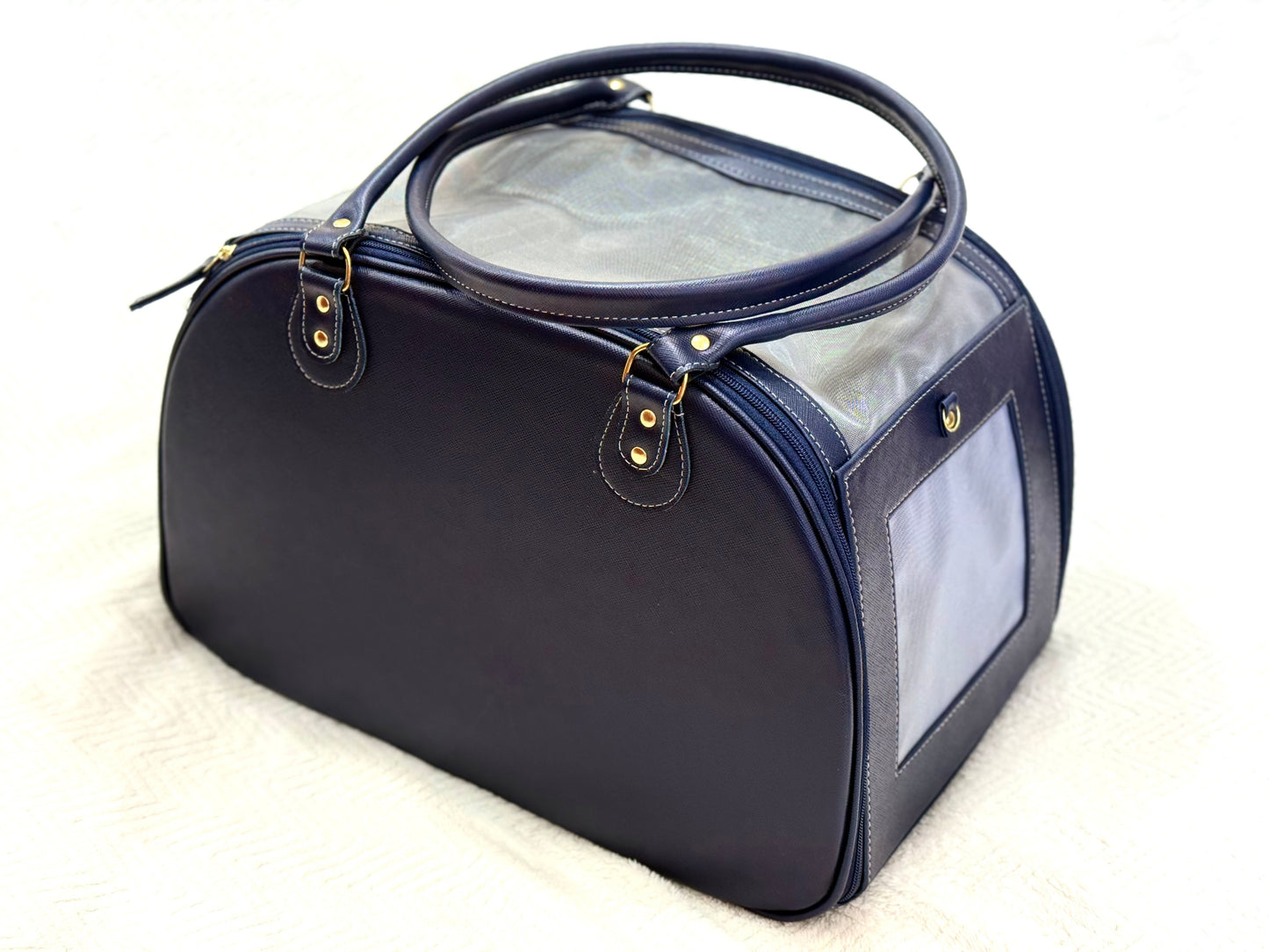 Bolsa Tuttores Elegance - Azul - Tamanho M - Redonda- Tam M