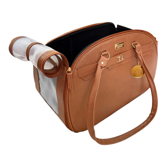 Bolsa Elegance - Caramelo - Redonda - Tam G