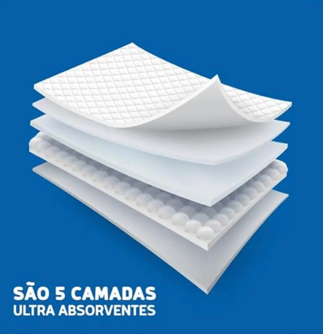 Tapete Higiênico Mr Dry com 30 Unidades - Tam 60x60