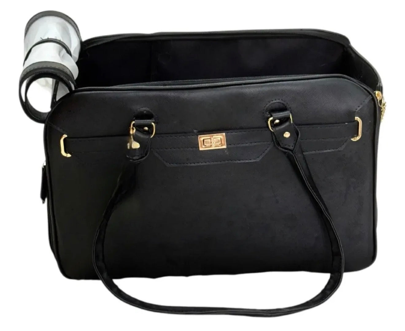 Bolsa - Preta - Quadrada - Tam M