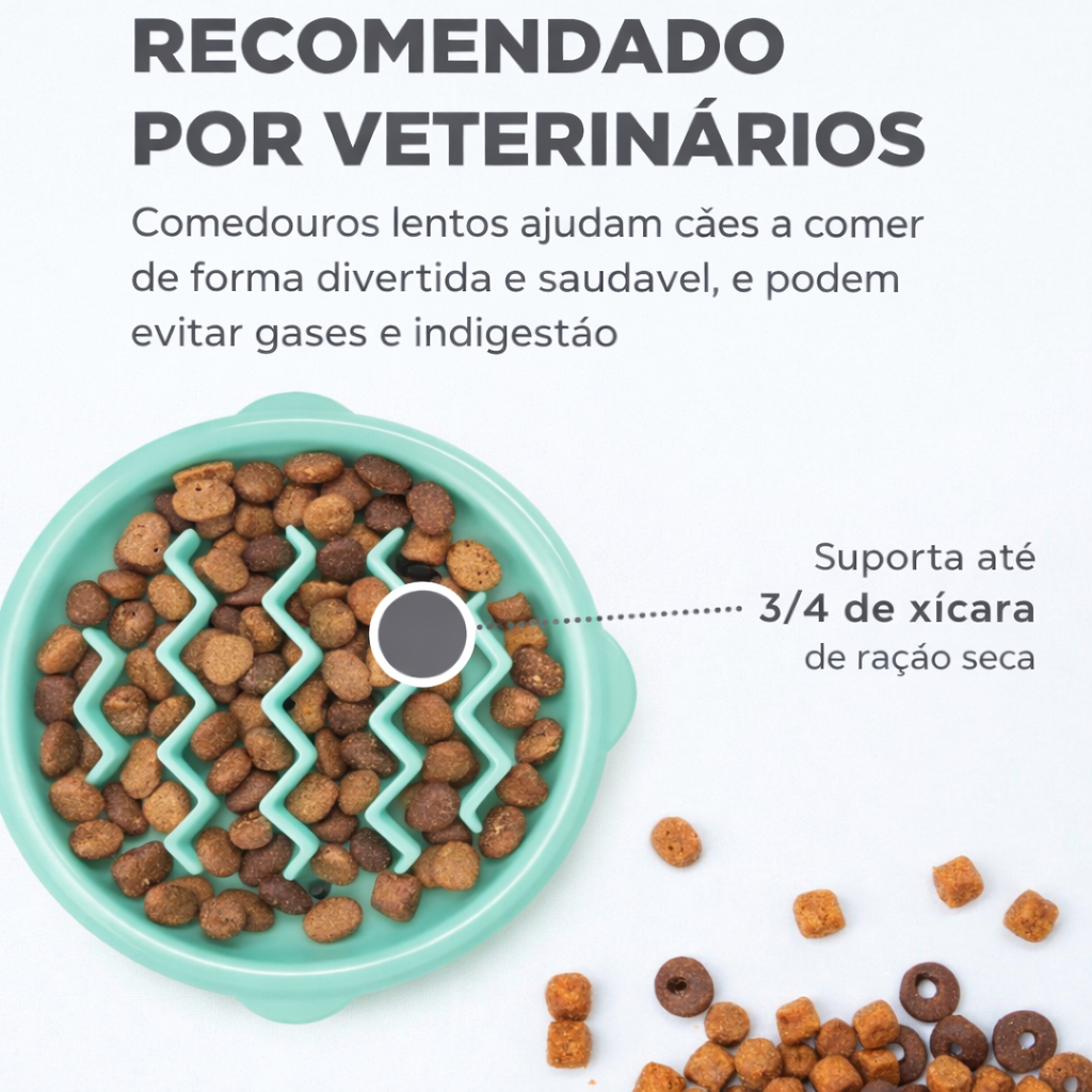 Comedouro Lento Slow Feeder Fun Feeder – Outward Hound - Tam XS
