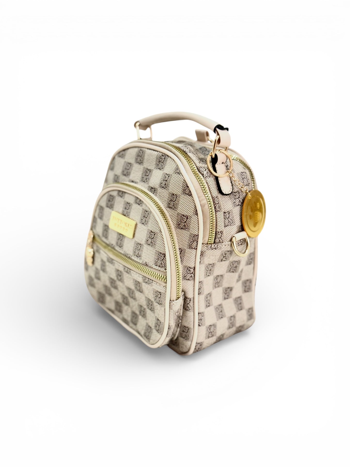 Mochila Bear Creme  Tam P