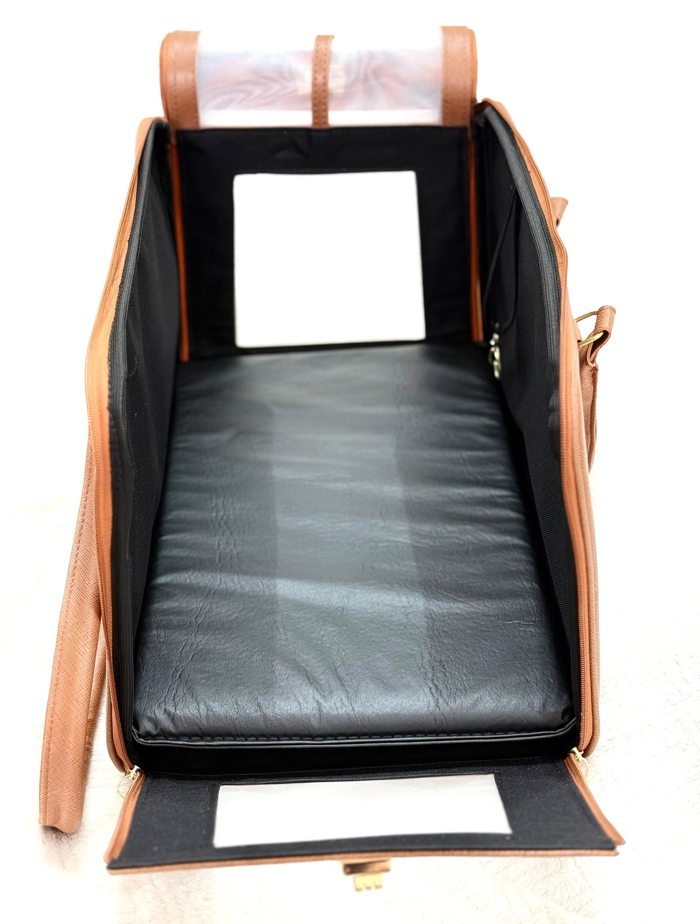 Bolsa Tuttores Elegance – Caramelo - Quadrada - Tam M