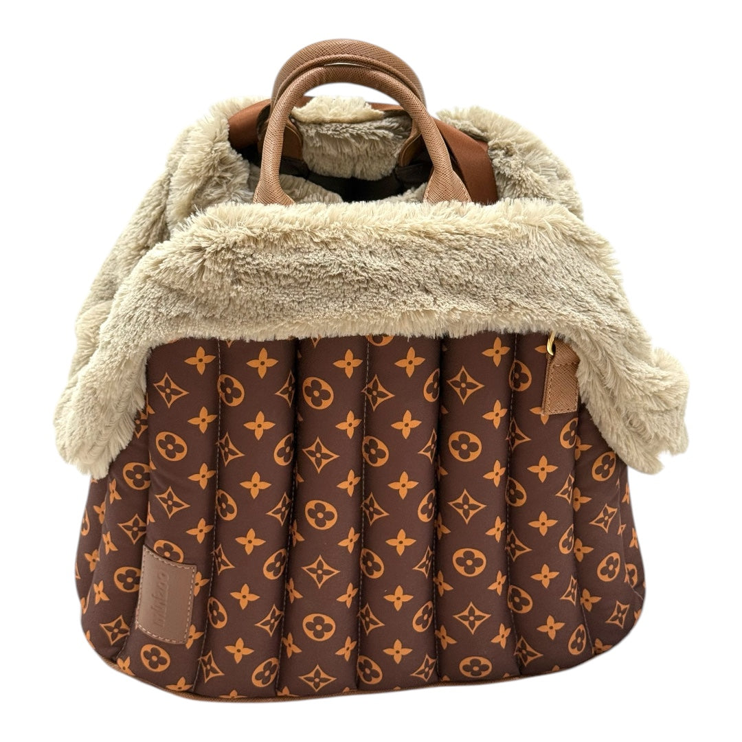 Bolsa de Passeio Modelo Nova York - Tam M - Acompanha Manta Térmica na cor Vanilla