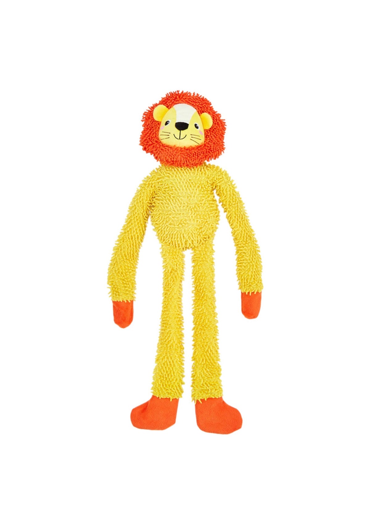 Brinquedo Interativo LEÃO com Corda Tough - FOFOS