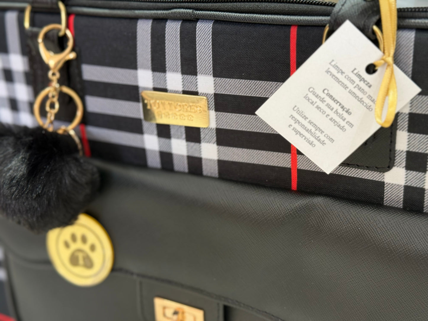 Bolsa Tuttores Lifestyle - Listrada - Quadrada - Tam G