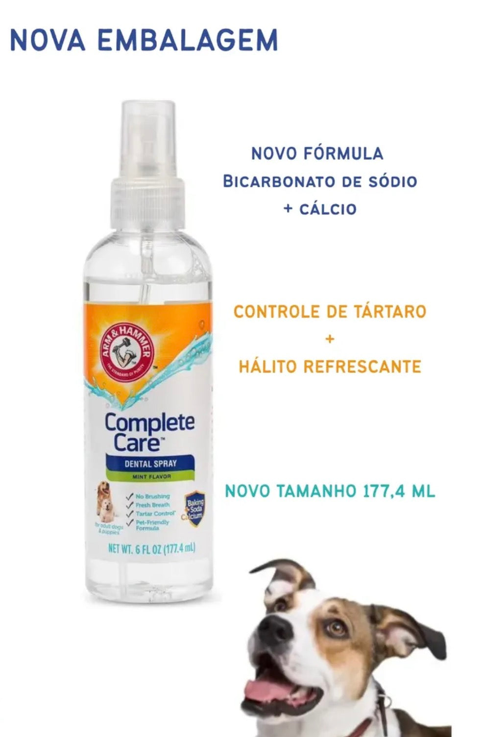 ARM & HAMMER Complete Care Spray Bucal Enzimático 177,4mls