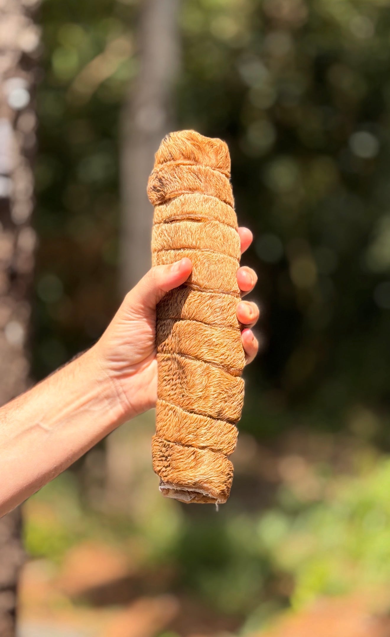 Mordedor Natural Tubão Power 1 uni (Traqueia e Couro Desidratado) - Pet Bem